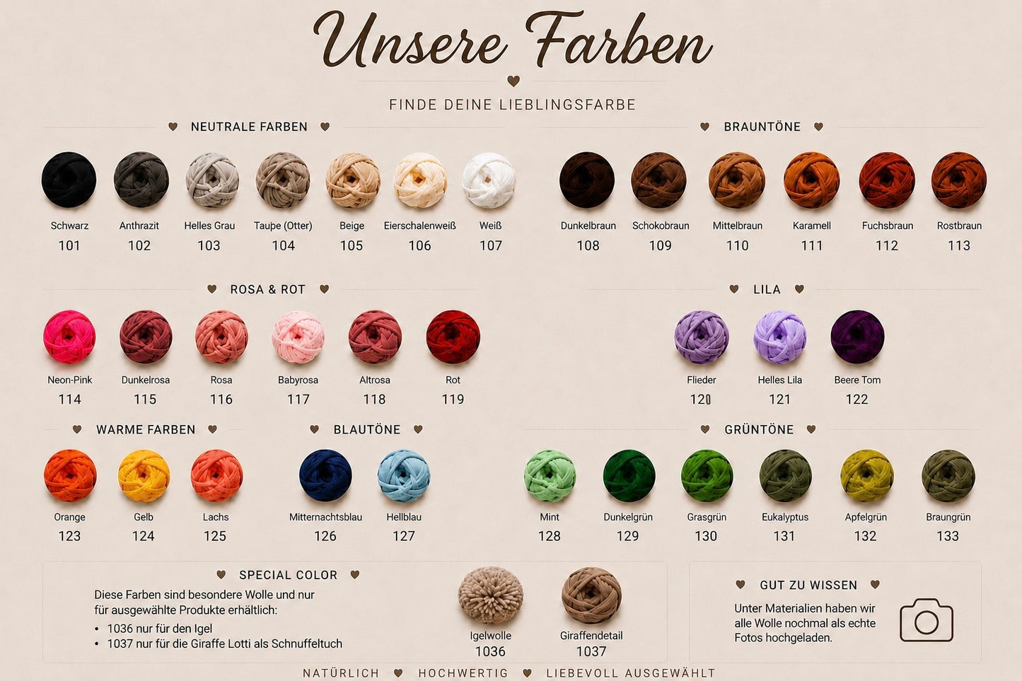 Unsere Wolle