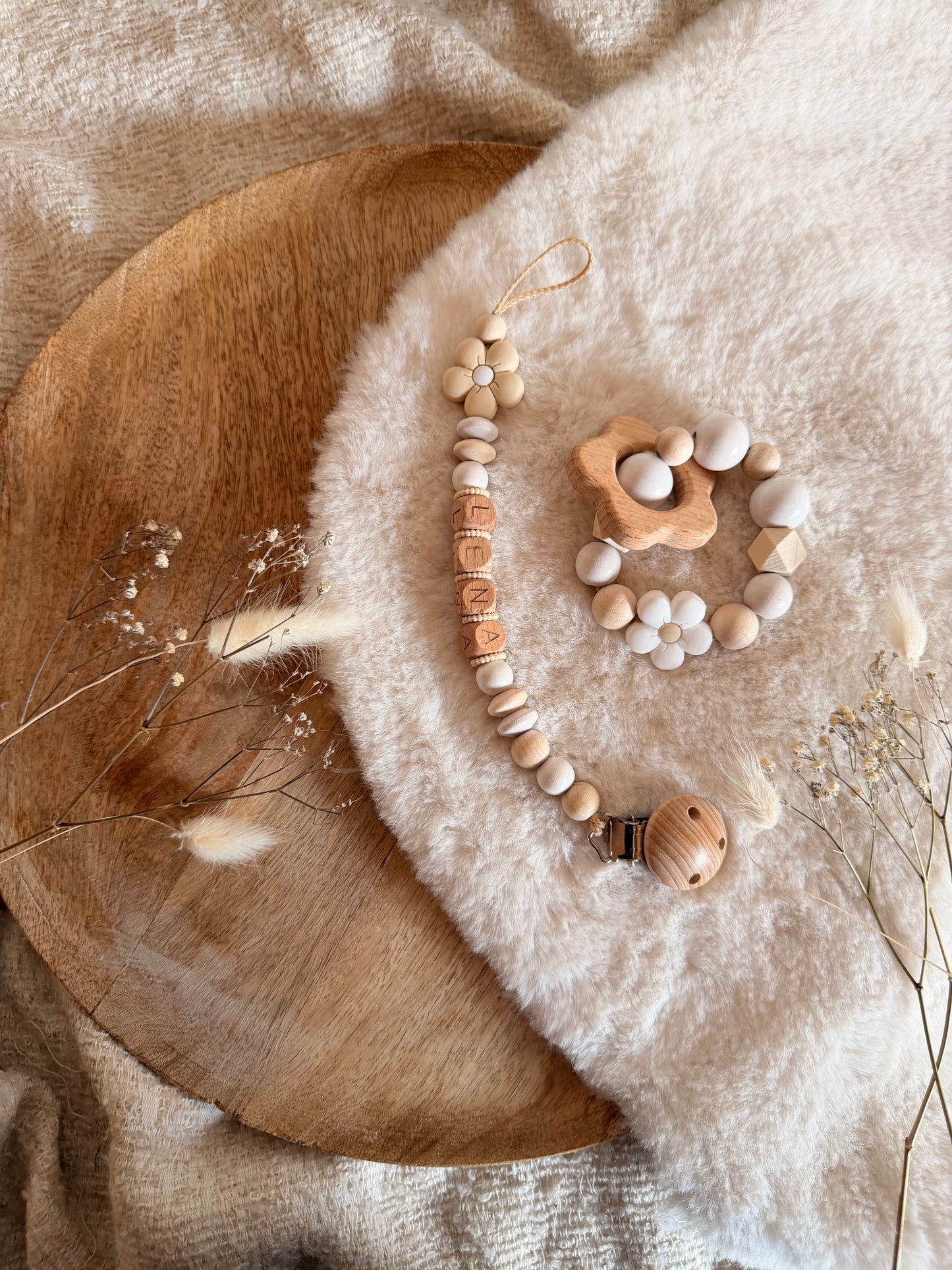 Schnullerkette „Natur“