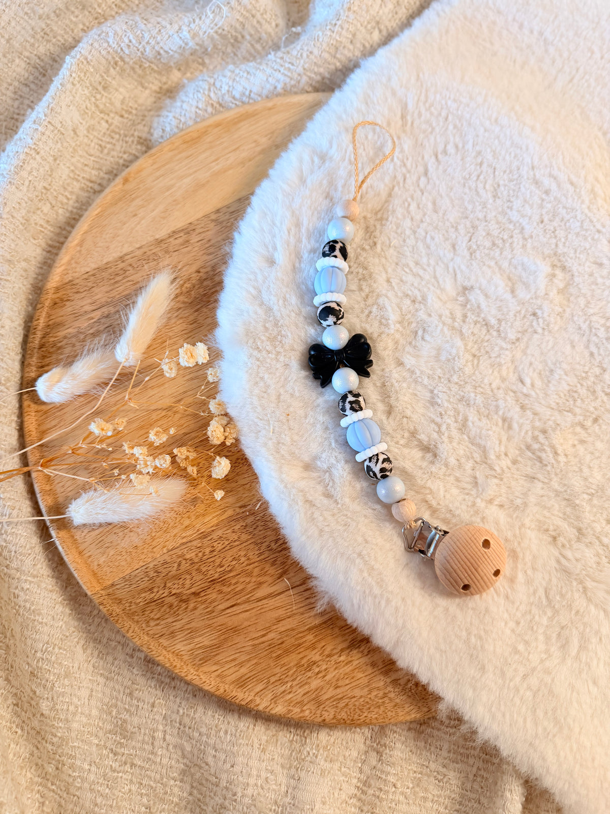 Schnullerkette „Leo/Blue“