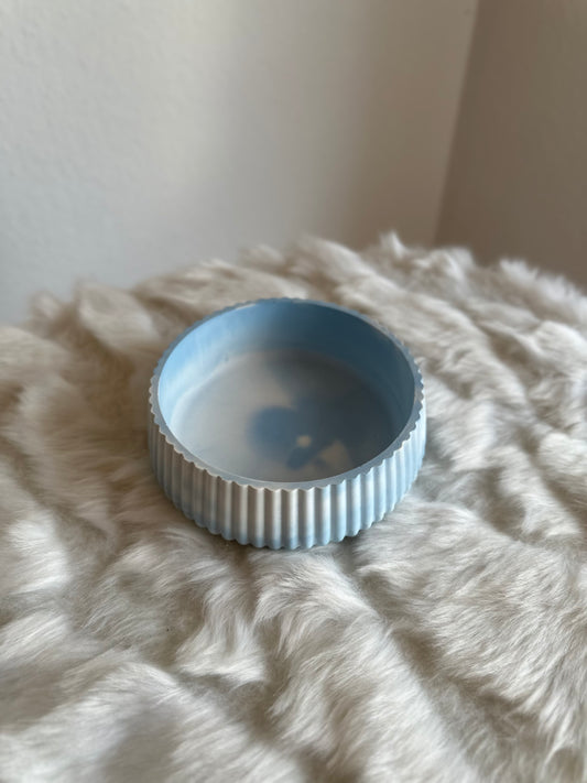 Schale Blau/Mamor