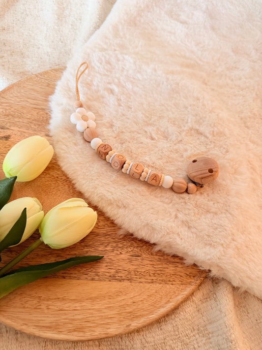 Schnullerkette „Blume-Nola“